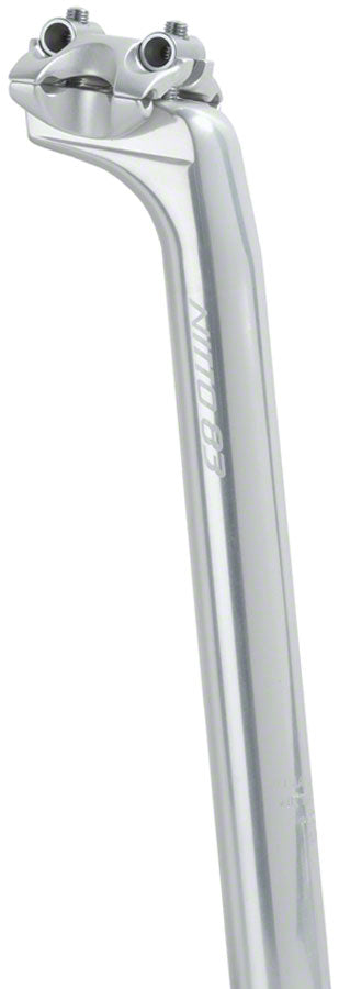 Dynamic Forged Aluminum 27.2mm x 300mm Seatpost: Silver - Bicycle Warehouse