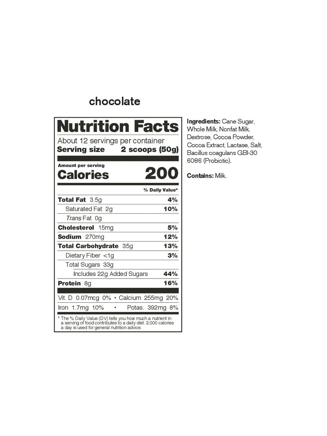 Skratch Labs Supplement Skratch Recovery Chocoloate 24 Serving - Bicycle Warehouse