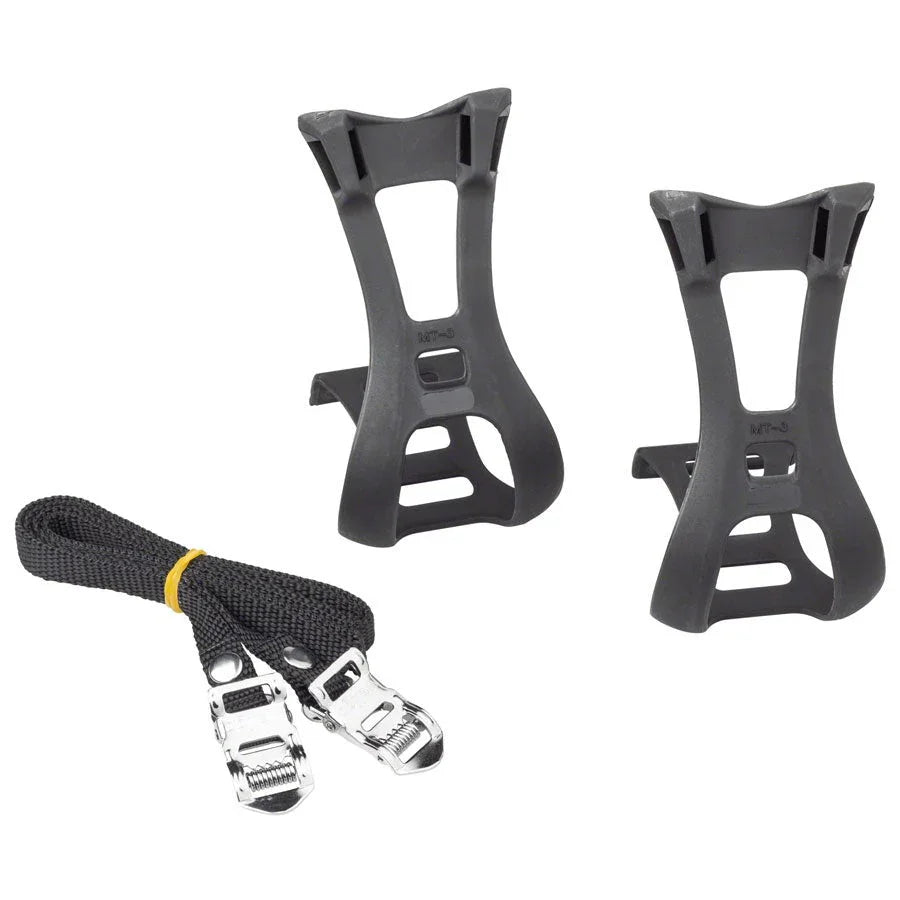 bike pedals with toe clips and straps Toe Clip and Strap Set – Bicycle Warehouse