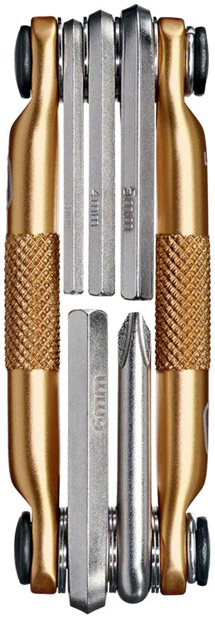 Crankbrothers Multi 5 Tool: Gold - Bicycle Warehouse