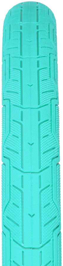 Raceline Oxygen Tire - 20 x 1.6 Clincher Folding Teal/Black 120 TPI - Bicycle Warehouse