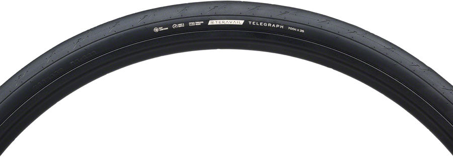 Teravail Telegraph Light and Supple Tire - 700 x 40c - Bicycle Warehouse
