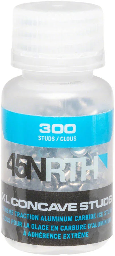 XL Concave Carbide Aluminum Tire Studs - Pack of 300 - Bicycle Warehouse