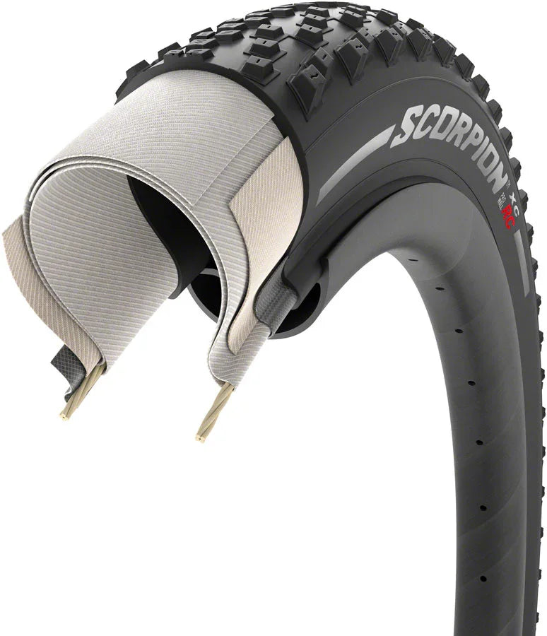 Scorpion XC RC Tire, Classic Tan ProWall SmartGrip - 29 x 2.4" - Bicycle Warehouse
