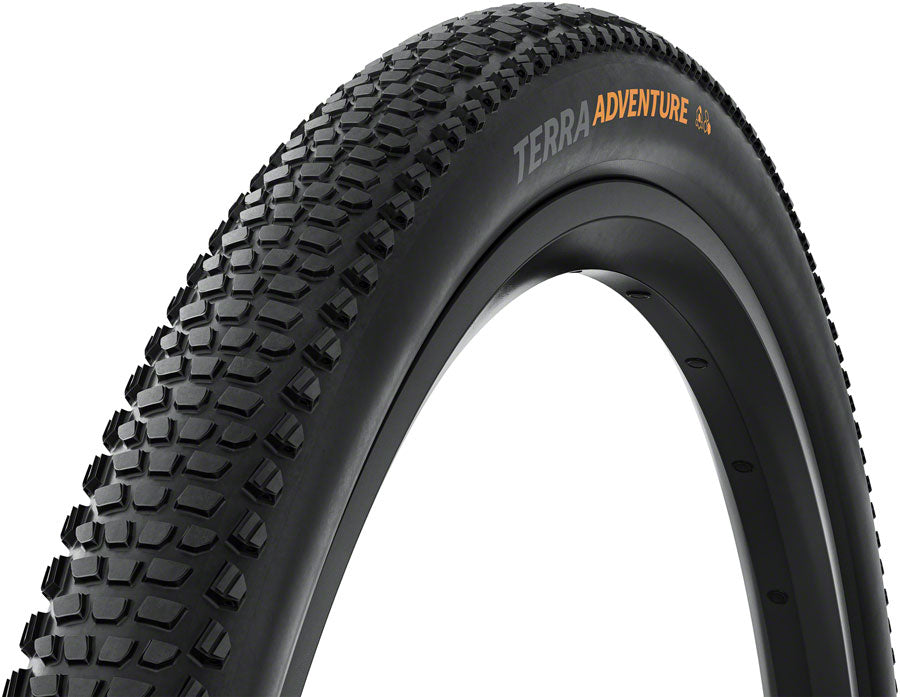 Continental Terra Adventure Tire - 700 x 50 Tubeless Folding BLK Grip Trail Casing E25 - Bicycle Warehouse