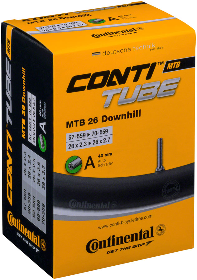 Standard Tube - 26 x 2.5 - 2.7 40mm Schrader Valve - Bicycle Warehouse