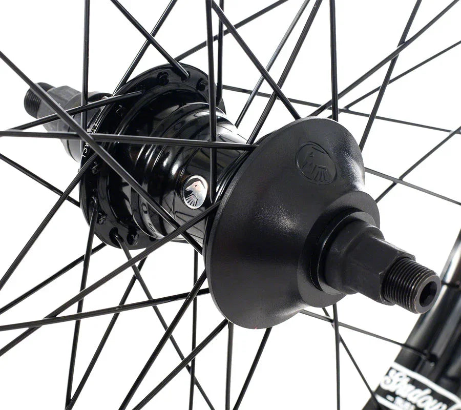 Optimized Rear Wheel - 20" 14 x 110mm Freecoaster LHD 9T 36H BLK - Bicycle Warehouse