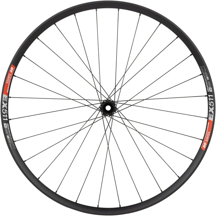 EX 511 Front Wheel - 29" 15 x 110mm 6-Bolt Black - Bicycle Warehouse