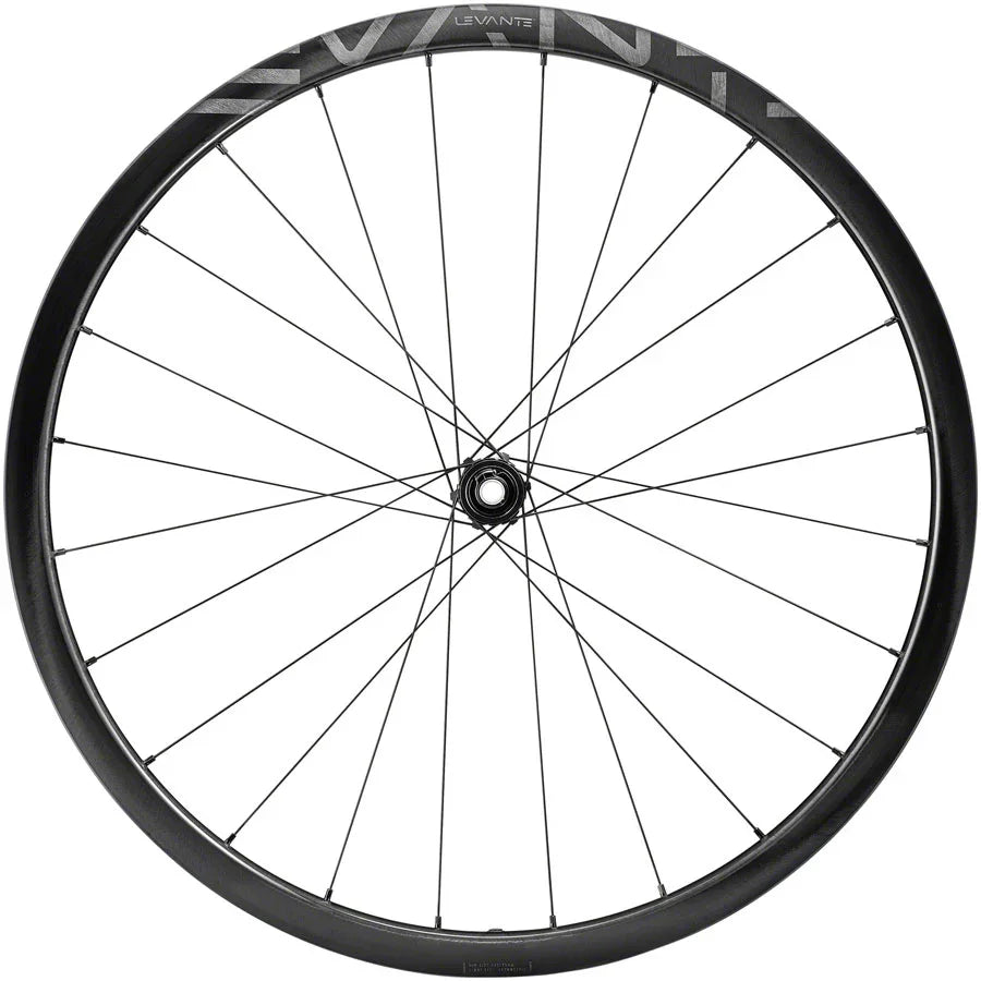Levante Rear Wheel - 700 12 x 142mm CenterLock N3W Black - Bicycle Warehouse