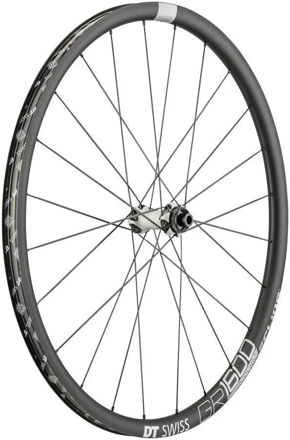 GR 1600 Front Wheel - 700 12 x 100mm Center-Lock Black - Bicycle Warehouse