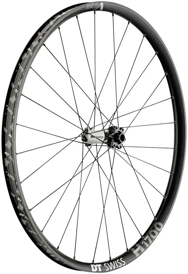 H 1700 Spline 30 Front Wheel 29" 15 x 110mm Boost 6-Bolt BLK Ebike - Bicycle Warehouse