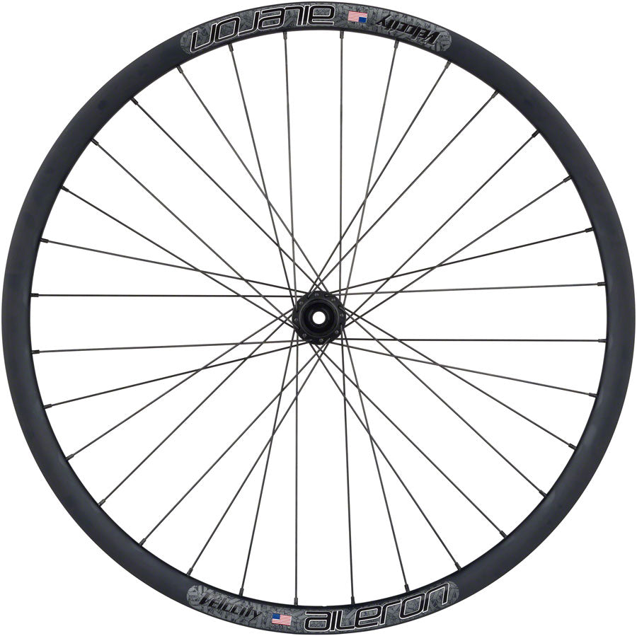 BearPawls / Velocity Aileron Front Wheel - 700c 12 x 100mm Center-Lock BLK - Bicycle Warehouse