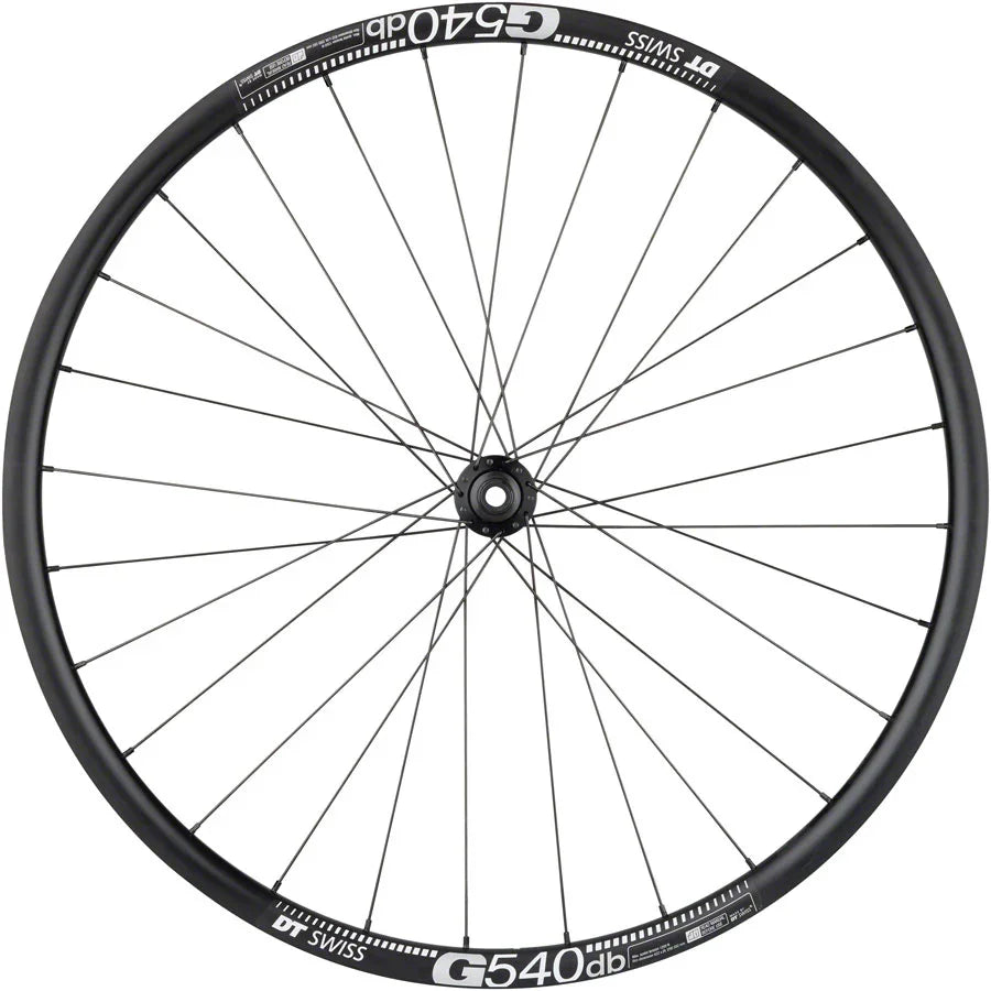 Shimano Tiagra/DT G540 Front Wheel - 700c 12 x 100mm Center-Lock BLK - Bicycle Warehouse