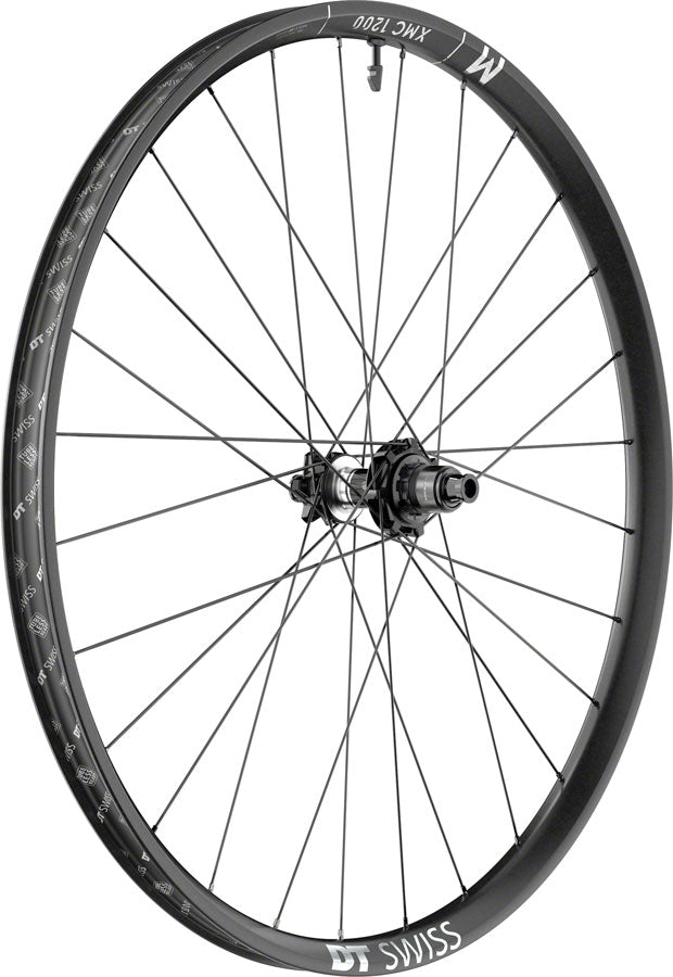 XMC 1200 Spline Rear Wheel - 29" 12 x 148mm 6-Bolt Micro Spline/XD Ratchet DEG 90 BLK - Bicycle Warehouse