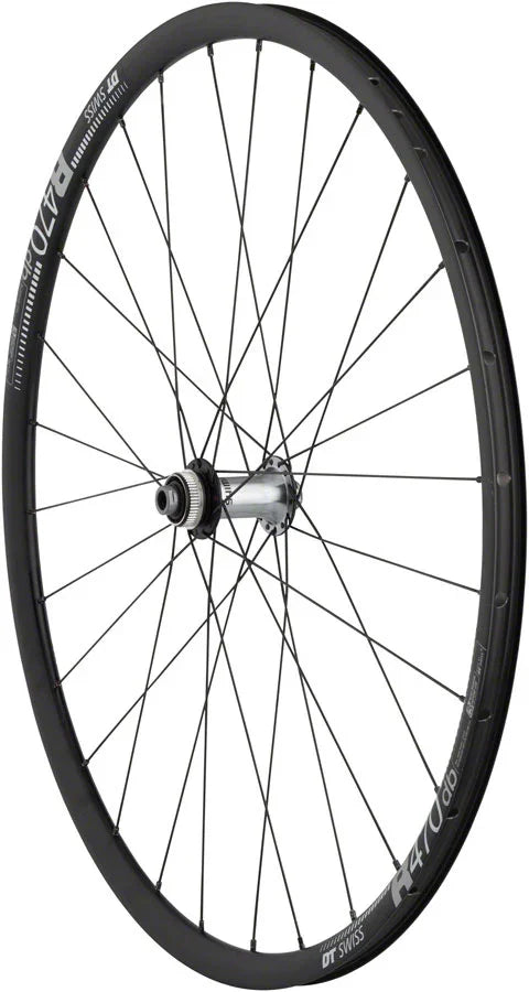 Ultegra/DT R470db Front Wheel - 700 12 x 100mm Center-Lock BLK - Bicycle Warehouse