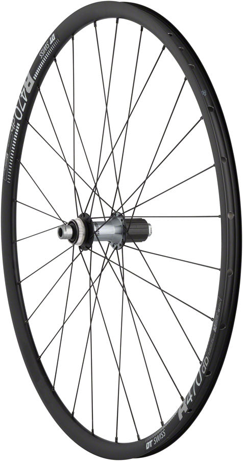 Ultegra/DT R470db Rear Wheel - 700 12 x 142mm Center-Lock HG 11 BLK - Bicycle Warehouse