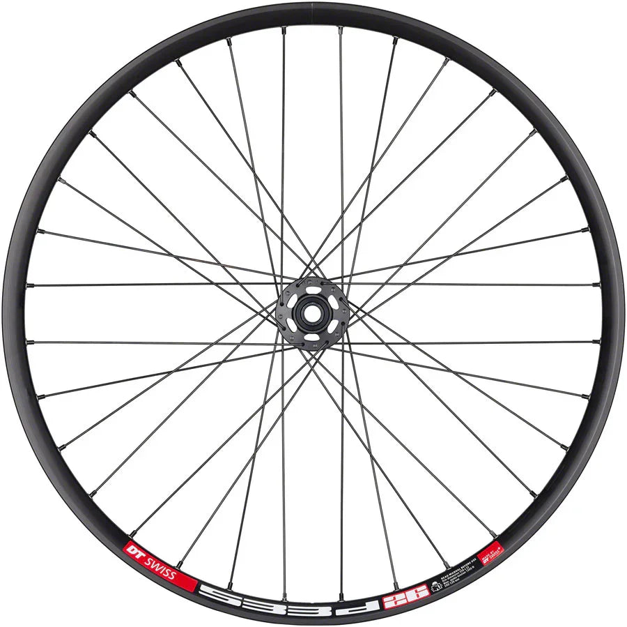 Quality Bear Pawls / DT Swiss 533D Front Wheel - 26" 15 x 100mm 6-Bolt BLK - Bicycle Warehouse