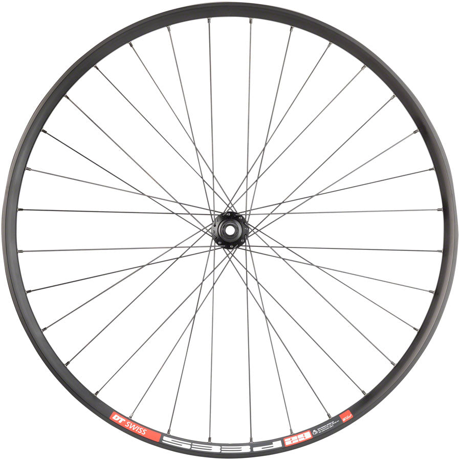 105/DT 533d Front Wheel - 29" 12 x 100mm Center-Lock Black - Bicycle Warehouse