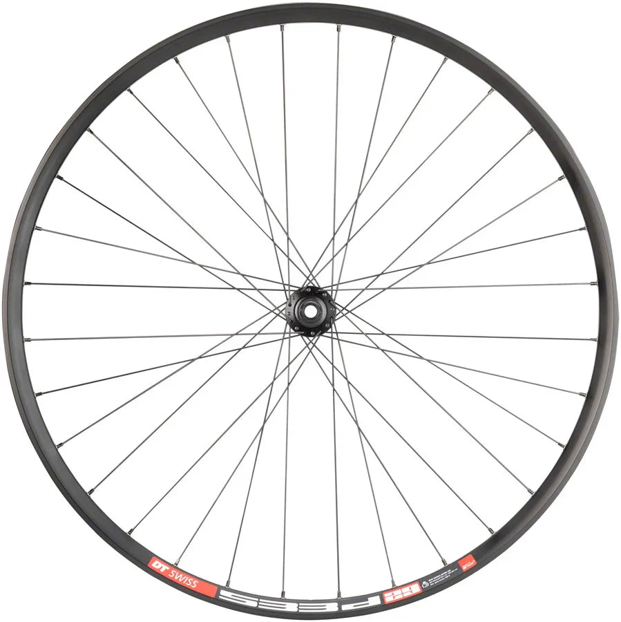 105/DT 533d Front Wheel - 29" 12 x 100mm Center-Lock Black - Bicycle Warehouse
