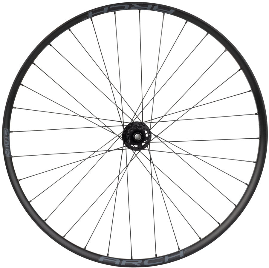 Quality Wheels DT 350 / Stans Arch S2 Front Wheel - 29" 15 x 110mm 6-Bolt BLK - Bicycle Warehouse