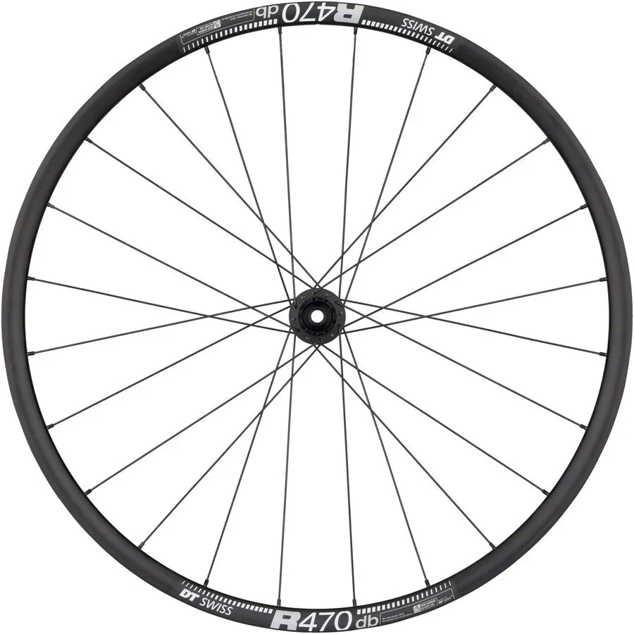 DT 350/DT R470db Rear Wheel - 700 12 x 142mm Center-Lock HG 11 Road BLK - Bicycle Warehouse