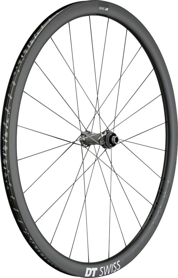 PRC 1400 Spline Front Wheel - 700 12 x 100mm Center-Lock Black - Bicycle Warehouse