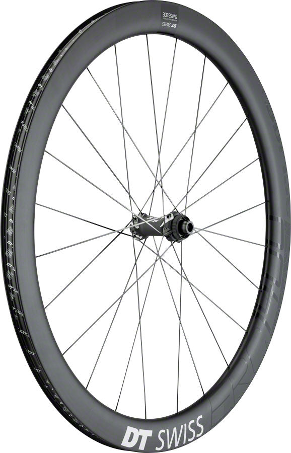 ERC 1400 Spline Front Wheel - 700 12 x 100mm Center-Lock Black - Bicycle Warehouse