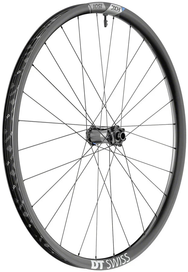 HXC 1501 Spline One Front Wheel - 29" 15 x 110mm 6-Bolt Black - Bicycle Warehouse