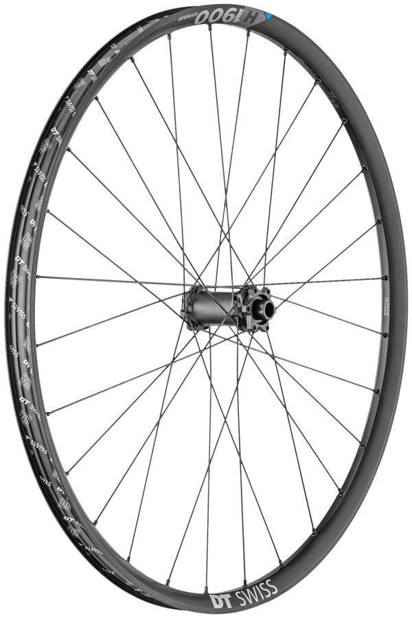 H 1900 Spline 30 Front Wheel - 27.5" 15 x 110mm 6-Bolt Black - Bicycle Warehouse