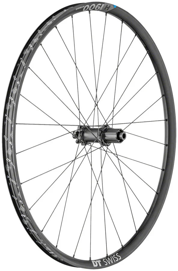 H 1900 Spline 30 Rear Wheel - 27.5" 12 x 148mm 6-Bolt HG 11 Black - Bicycle Warehouse
