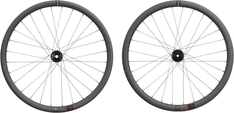 Reserve 34/37 Turbulent Aero Wheelset - 700 12 x 100/12 x 142 Center-Lock HG 11R Carbon DT 350 SP - Bicycle Warehouse