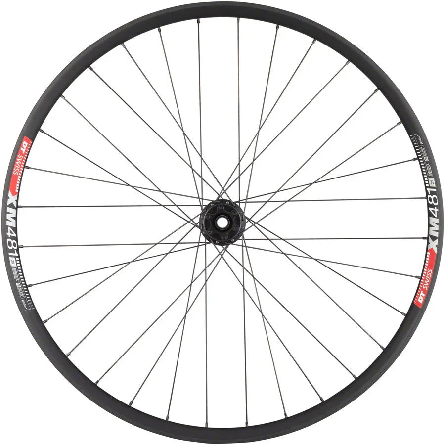 DT 350/DT XM481 Front Wheel - 29" 15 x 110mm Boost 6-Bolt BLK - Bicycle Warehouse