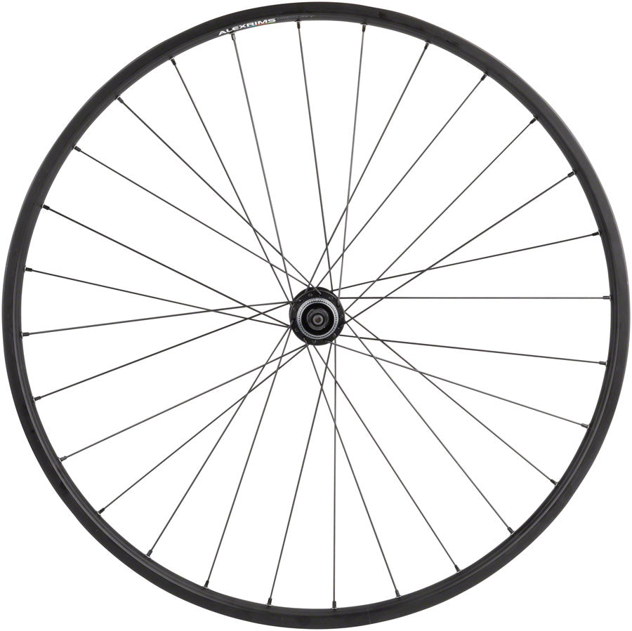 Value Double Wall Series Disc Front Wheel - 650b QR x 100mm Center-Lock BLK - Bicycle Warehouse
