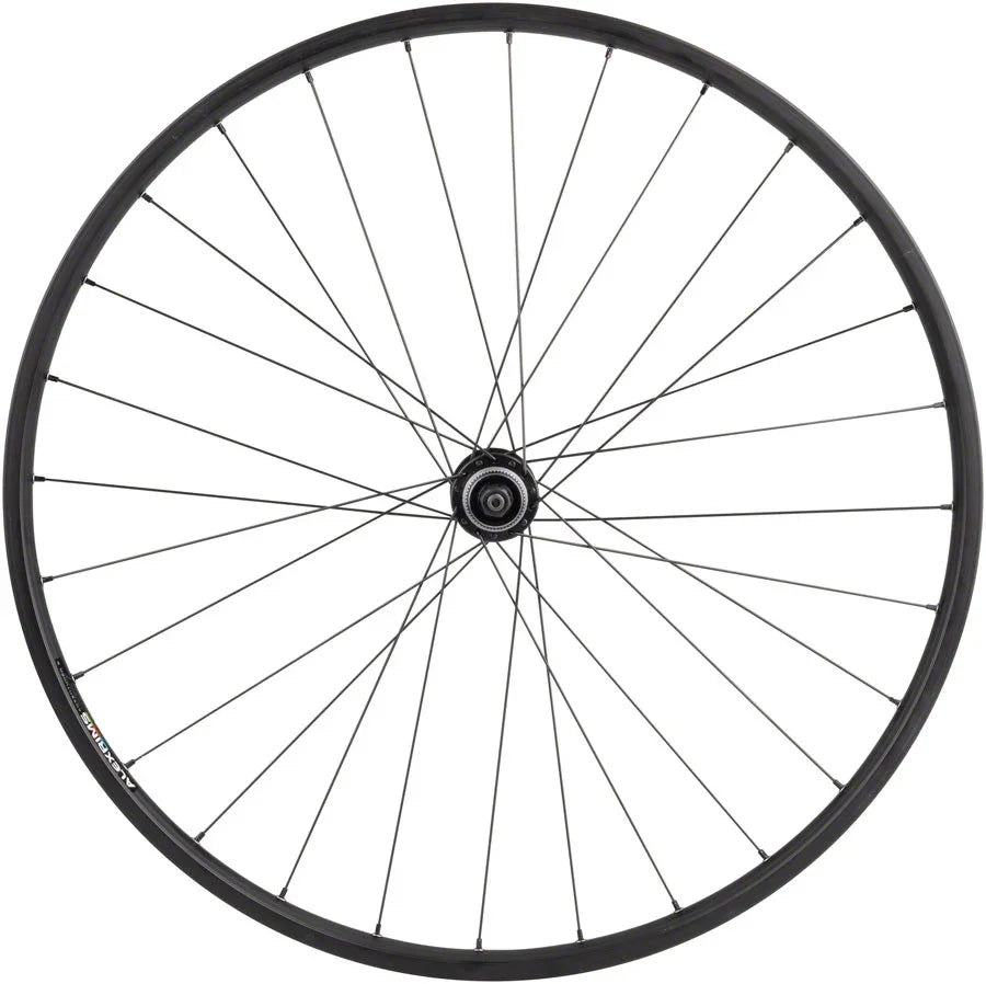 Value Double Wall Series Disc Rear Wheel - 650b QR x 135mm Center-Lock HG10 BLK - Bicycle Warehouse