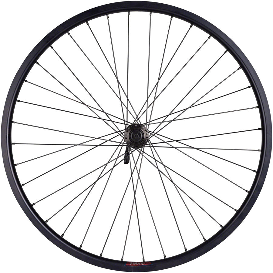 Value HD Series Disc Front Wheel - 26" QR x 100mm Center-Lock BLK - Bicycle Warehouse