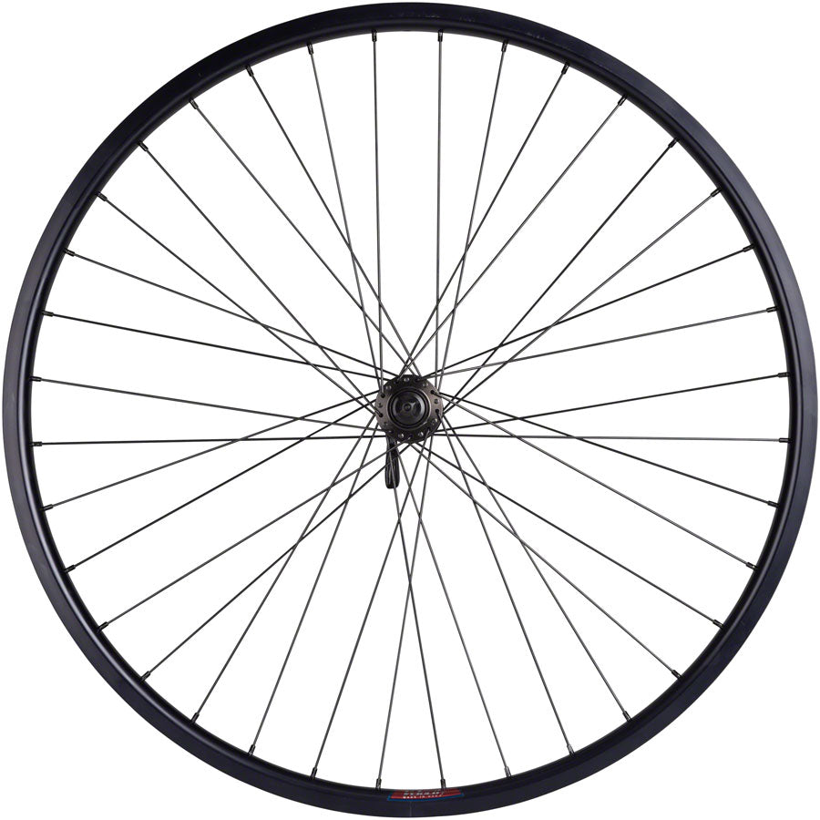 Value HD Series Disc Front Wheel - 700 QR x 100mm Center-Lock BLK - Bicycle Warehouse