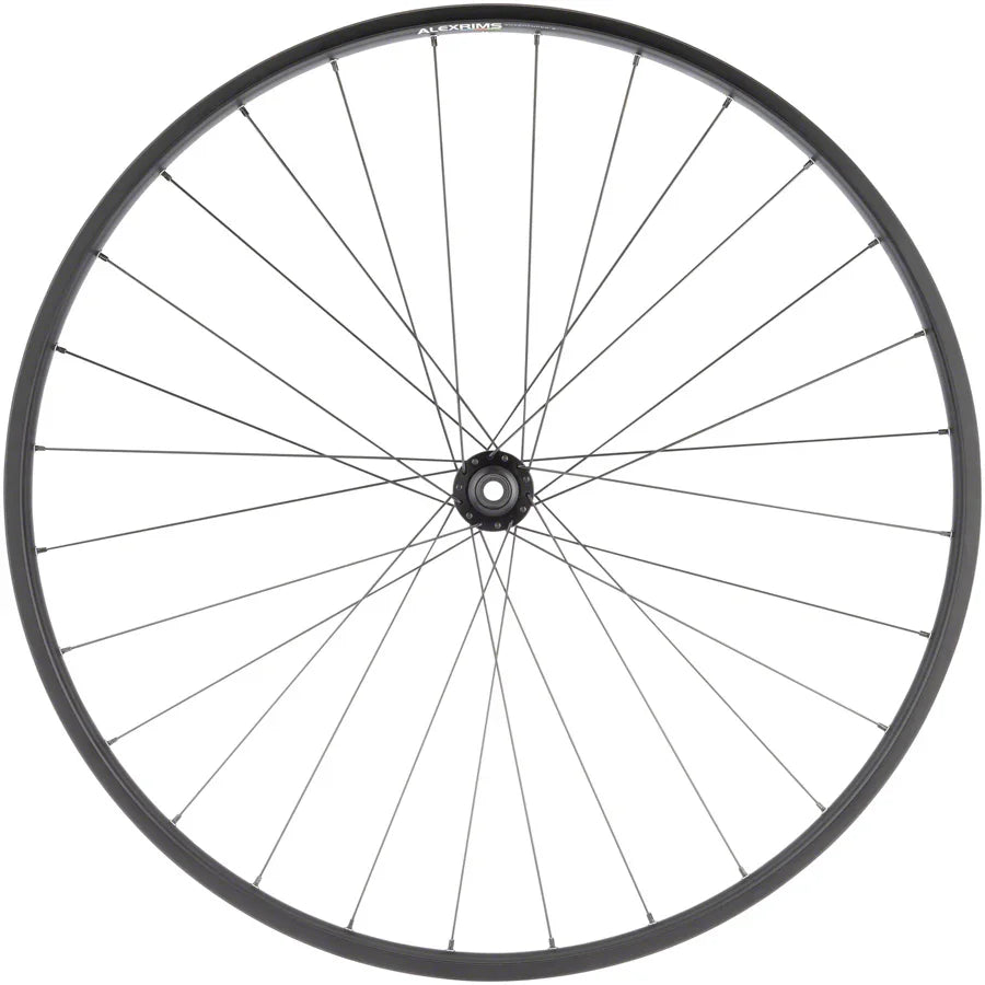 Value Double Wall Series Disc Front Wheel - 700 12 x 100mm Center-Lock BLK - Bicycle Warehouse