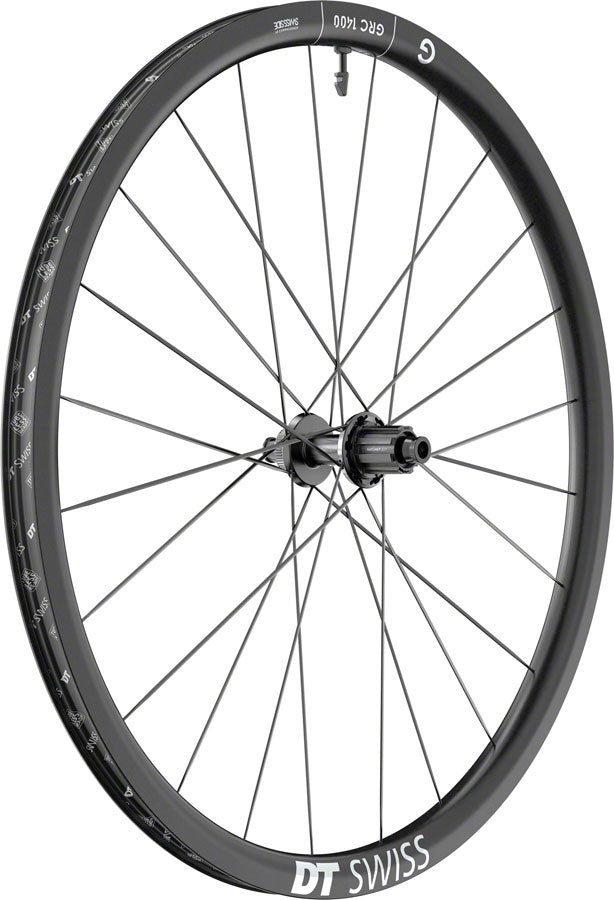 GRC 1400 DICUT 30 Rear Wheel - 700 12 x 142mm Center-Lock N3W Ratchet EXP 36 BLK - Bicycle Warehouse