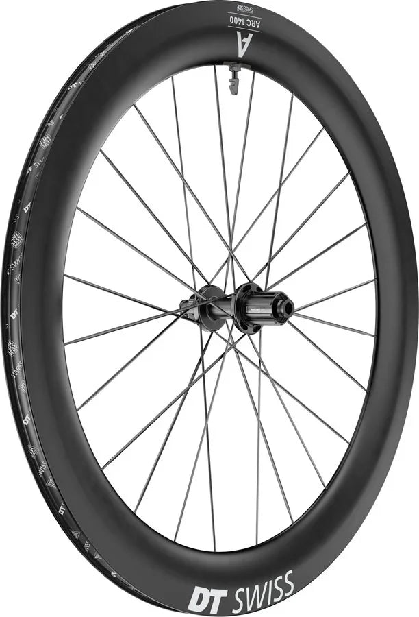 DT Swiss ARC 1400 DiCut 65 Rear Wheel - 700 12 x 142mm Center-Lock HG11 Road/XDR Ratchet EXP 36 - Bicycle Warehouse