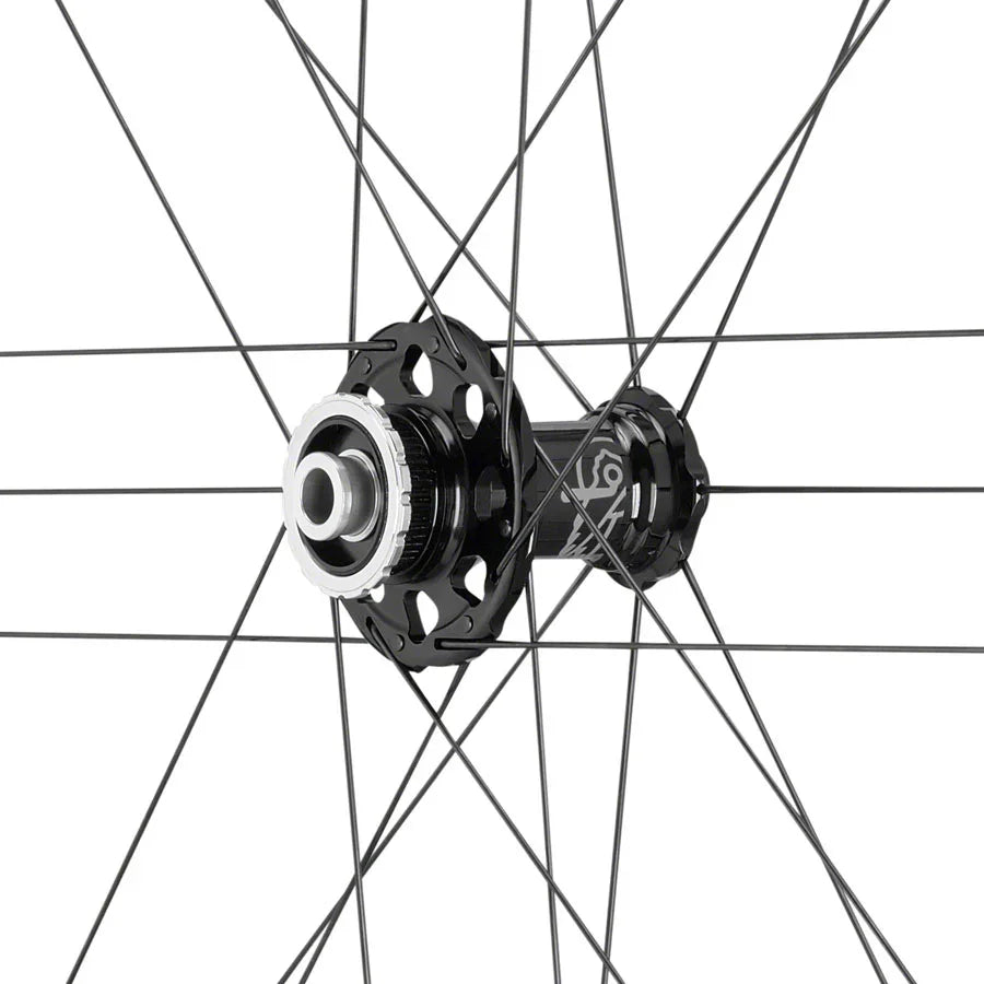 SHAMAL Carbon Disc Front Wheel - 700 12 x 100mm Centerlock Black - Bicycle Warehouse