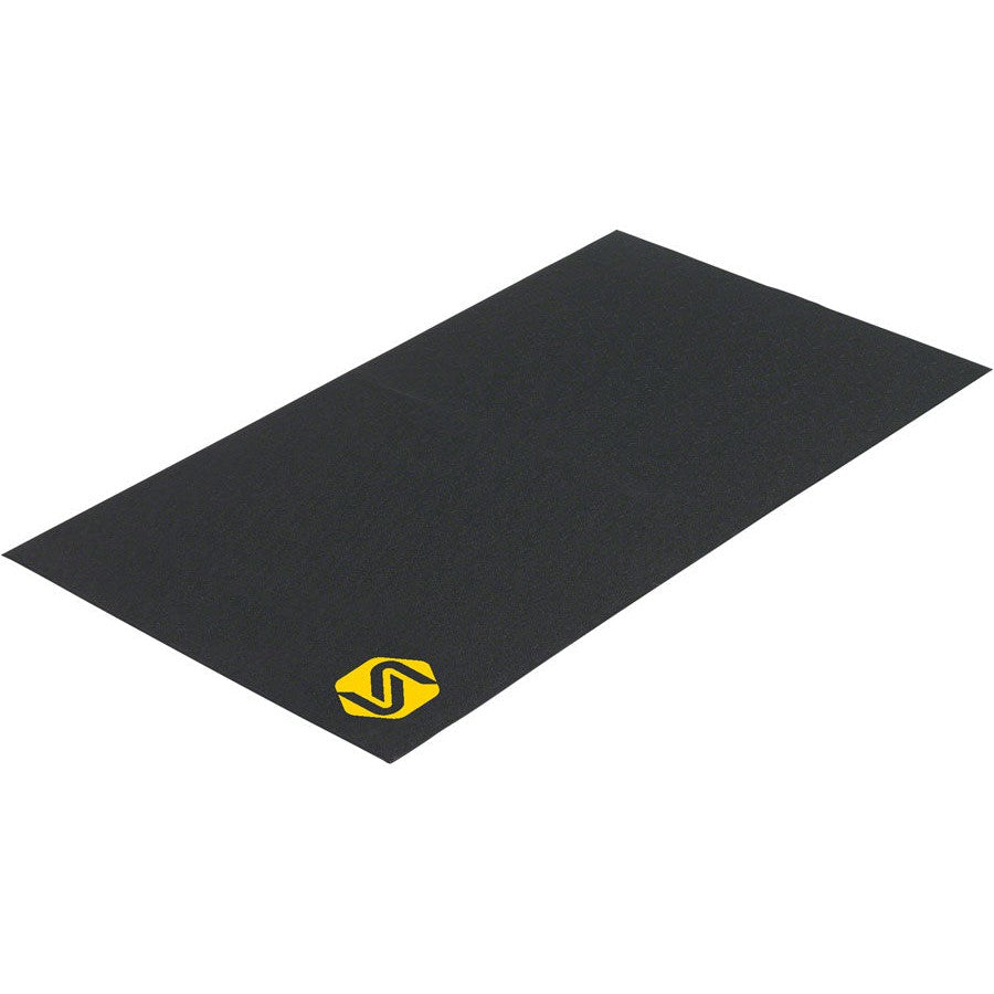 Saris Trainer Mat - Black - Trainers - Bicycle Warehouse