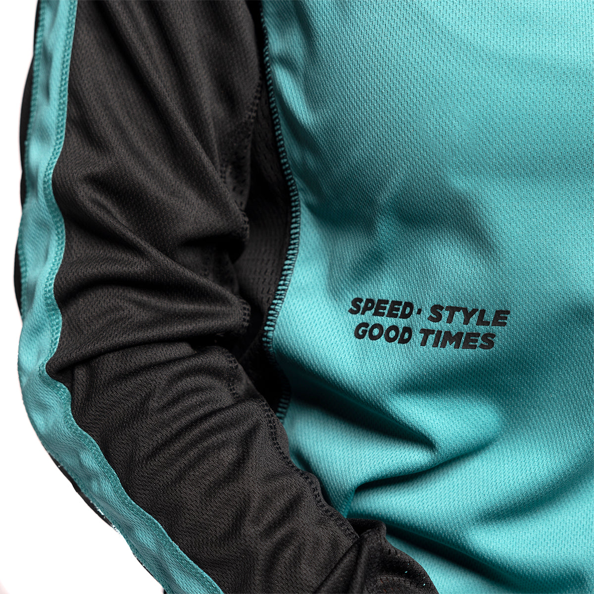 Classic Mercury LS Women's Jersey - Black/Teal - Bicycle Warehouse