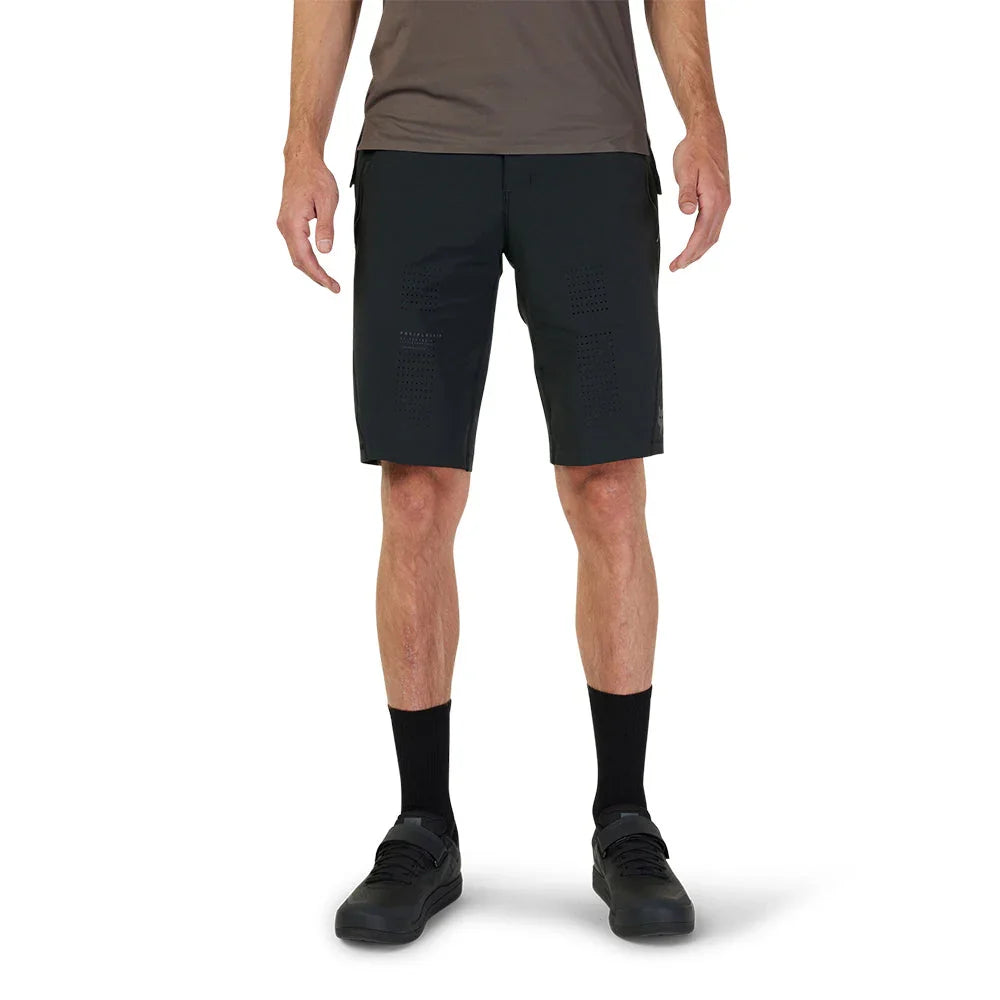 Fox Racing Flexair Mens W/ Liner Shorts-Black-30