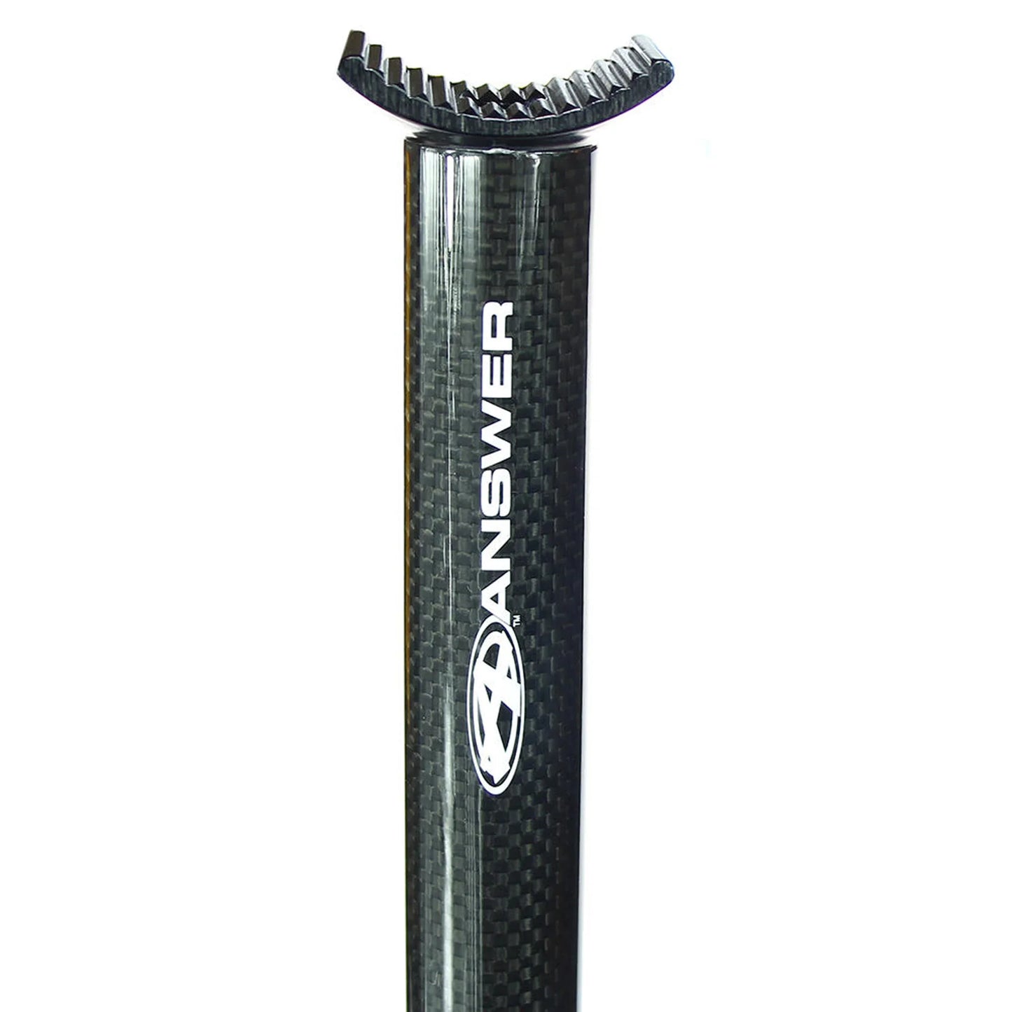 AnswerBMX Carbon Pivotal Seatpost 27.2x300mm Carbon - Bicycle Warehouse