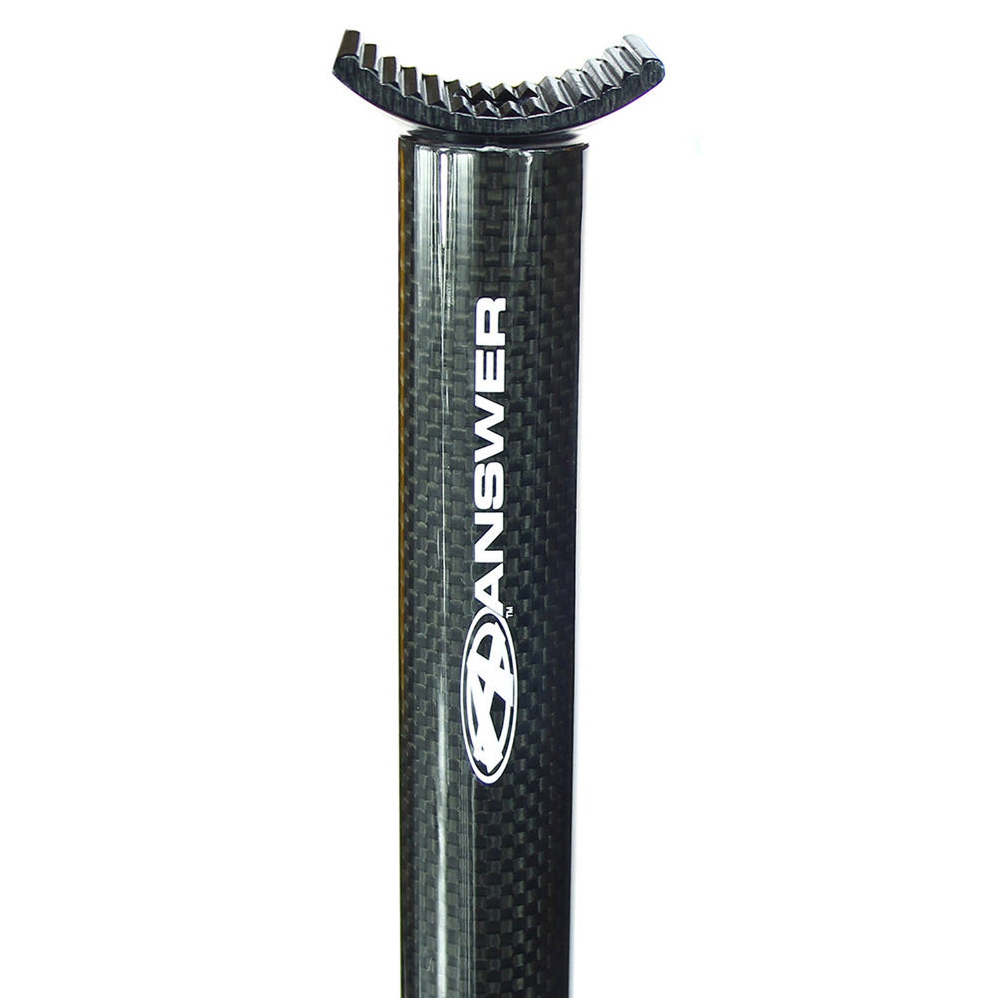 AnswerBMX Carbon Pivotal Seatpost 27.2x300mm Carbon - Bicycle Warehouse
