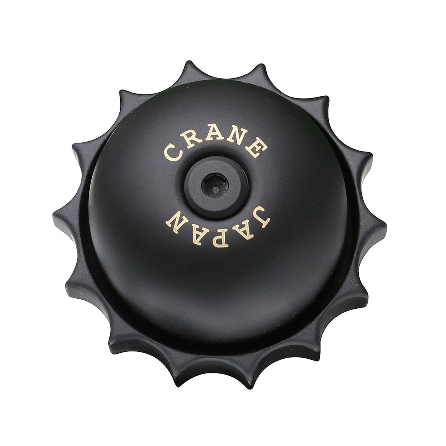 E-Ne Revolver Bell Stealth Black - Bicycle Warehouse