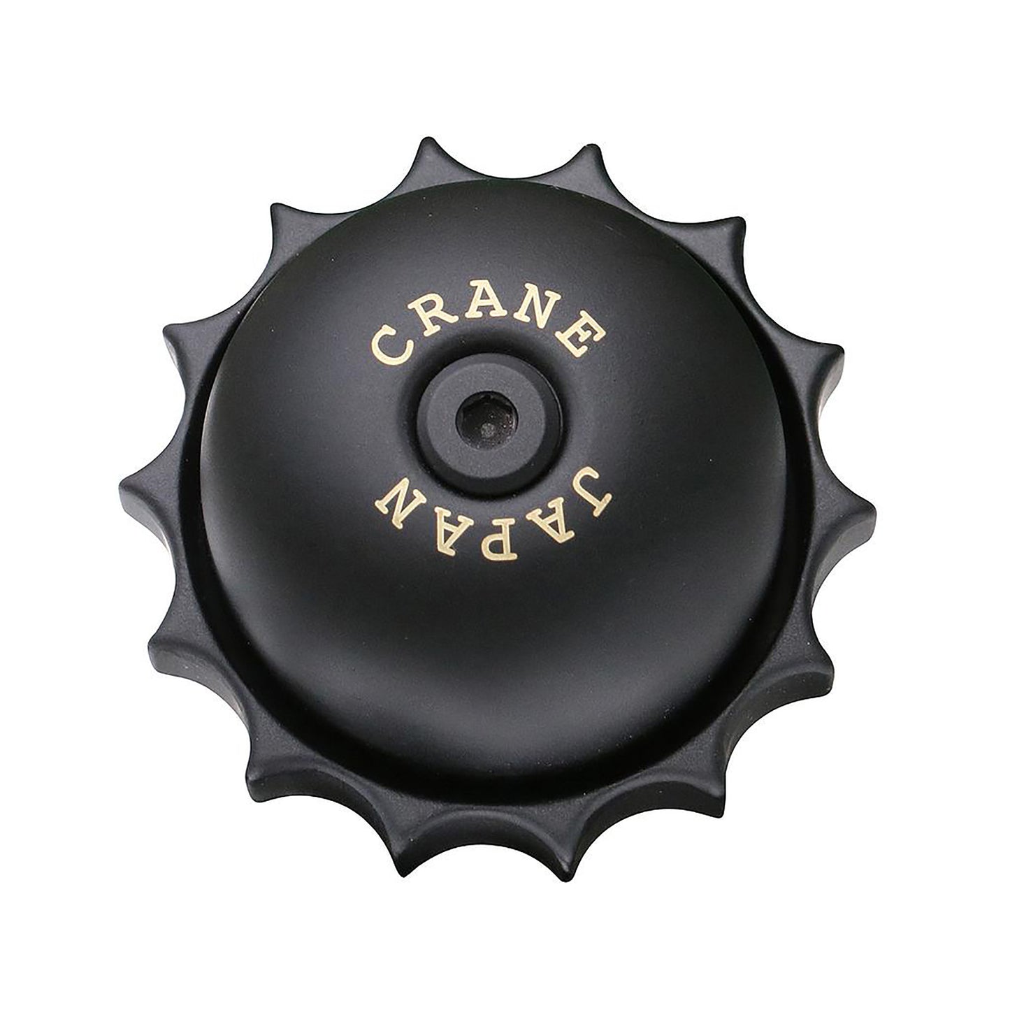 E-Ne Revolver Bell Stealth Black - Bicycle Warehouse