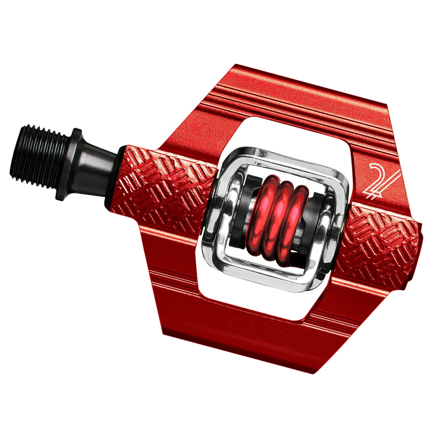 Crankbrothers Candy 2 Pedals - Dual Sided Clipless Aluminum 9/16" Red - Bicycle Warehouse