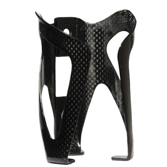 Harrys Carbon Fiber Bottle Cage Clear Carbon - Bicycle Warehouse