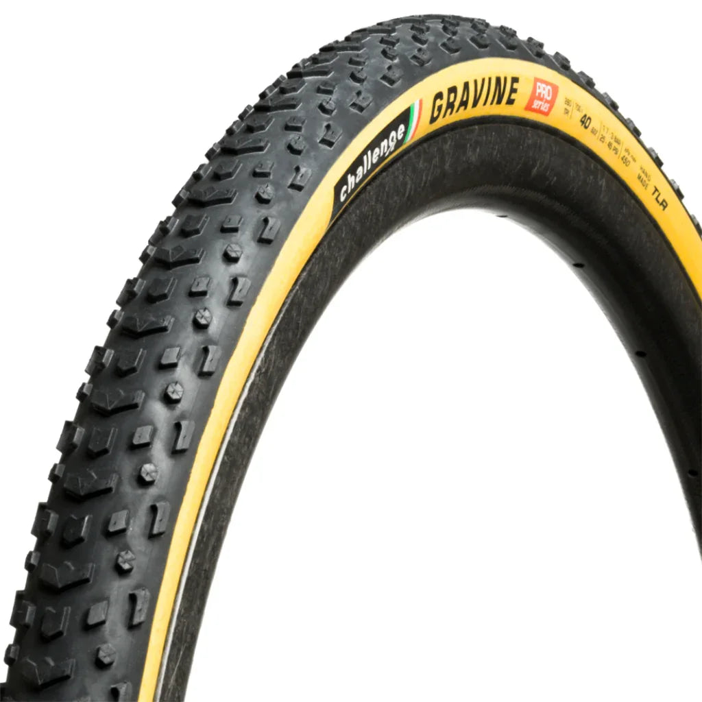Tire Gravine Pro Tire 700 x 40 Black/Tan - Bicycle Warehouse